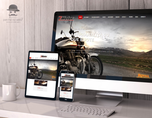 Visualizza il sito web realizzato per Z Motor srl,Palermo